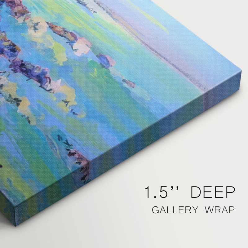 Thin Space- Gallery Wrapped Canvas -Ready to Hang, 12" H x 30" W