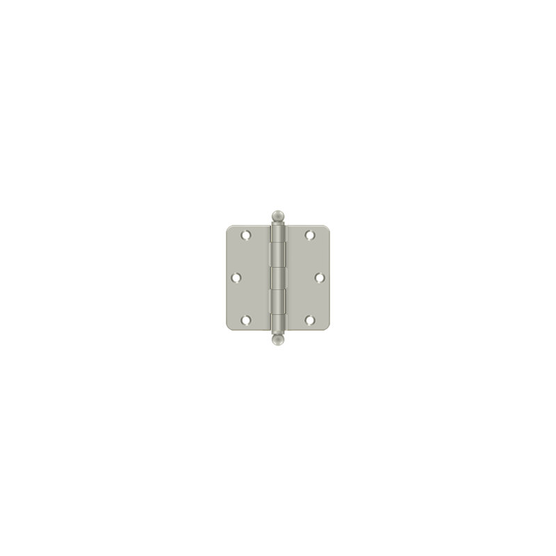 Steel Hinge, Brushed Nickel