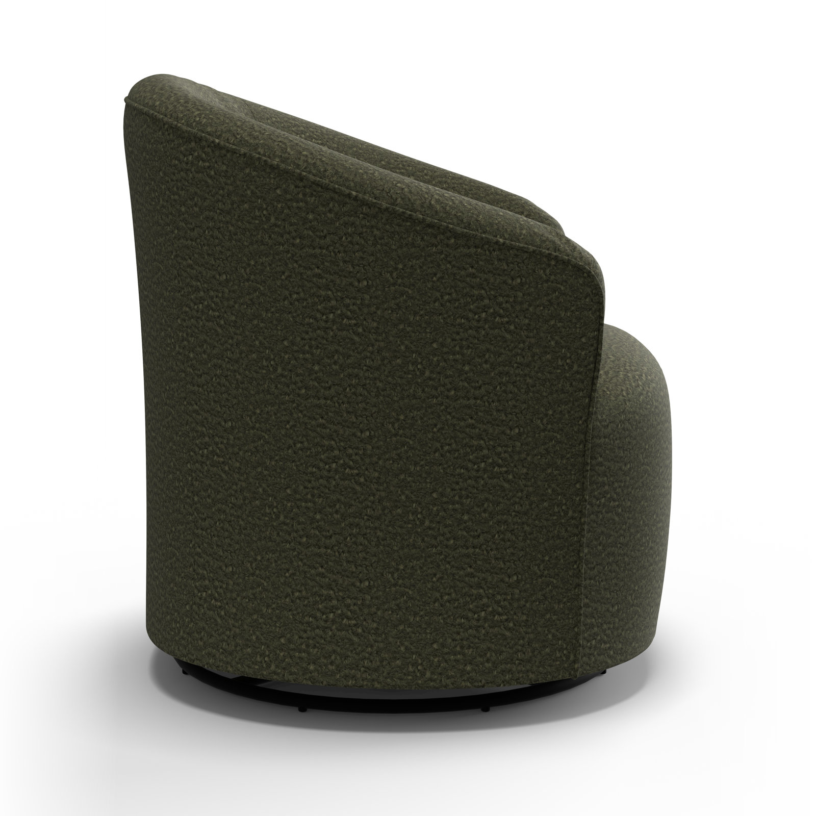 Jude Upholstered Swivel Nursery Chair, Fiona Olive Performance