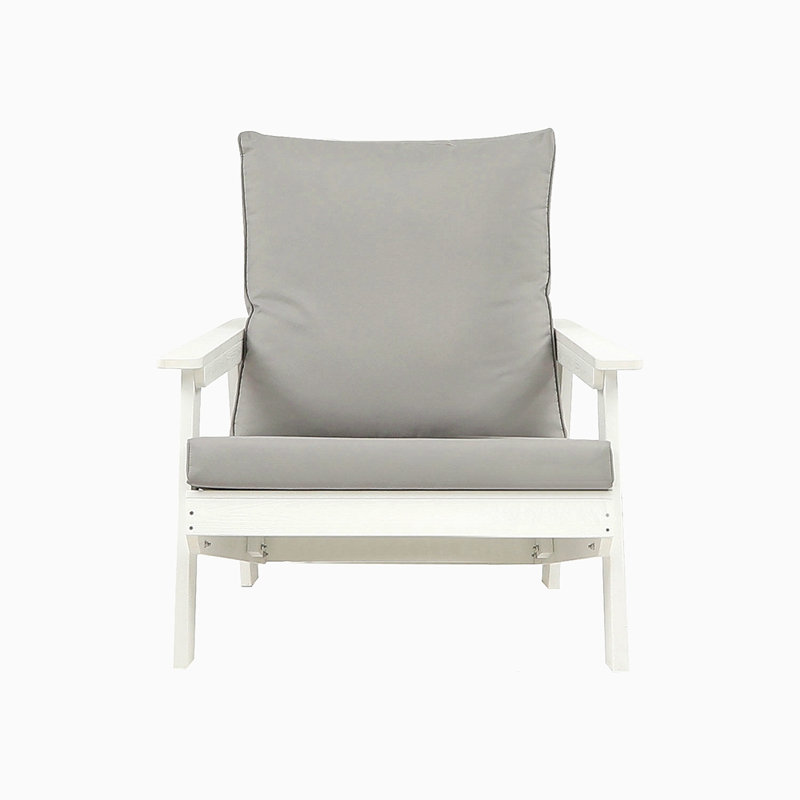 Canapé d'extérieur simple avec coussin toutes saisons