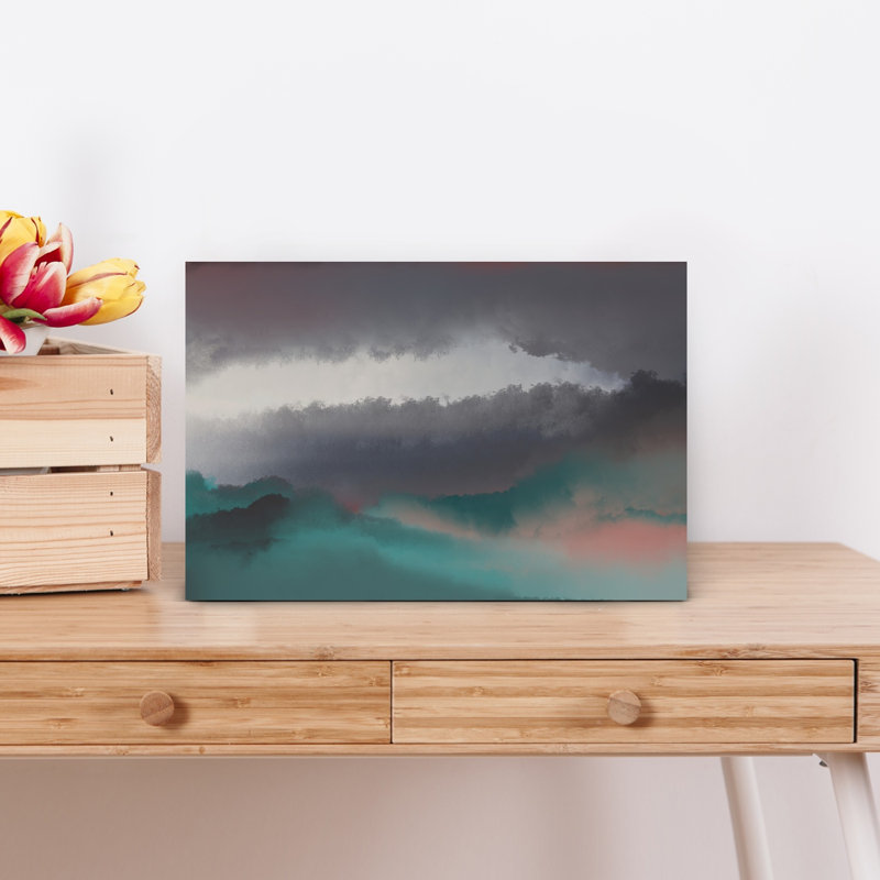 Contemporary Art Abstract Contemporary Wall Art by Josie George - Wrapped Canvas Print, 30.48 cm H x 20.32 cm W