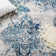 Tapis oriental bleu Ascutney