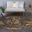 Tapis brun à motif floral Juliet-959708769