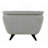 Light Gray Boucle Chair-871003655