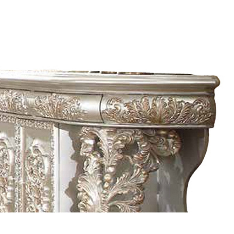 Commode Dove, tiroirs, finition champagne classique, 73 po