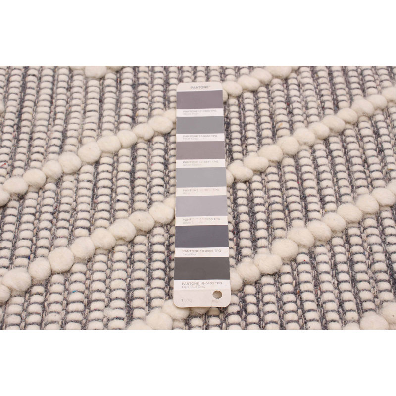 Sundari Wool Geometric Indoor Rug, Rectangle 6'1" x 9'4"