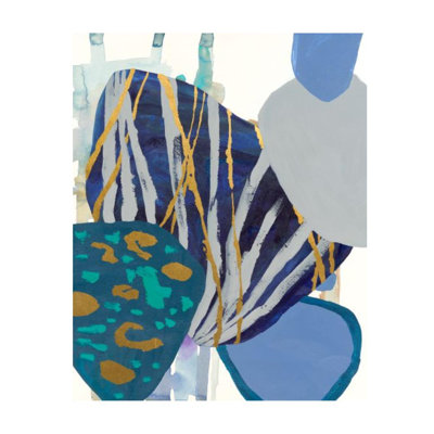 Green Leaves I Print by Sara Brown