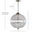 Luminaire suspendu sphère simple à 1 lumière Tatianna-2046927200