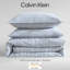 Ensemble d'édredon réversible en coton Calvin Klein-117440886