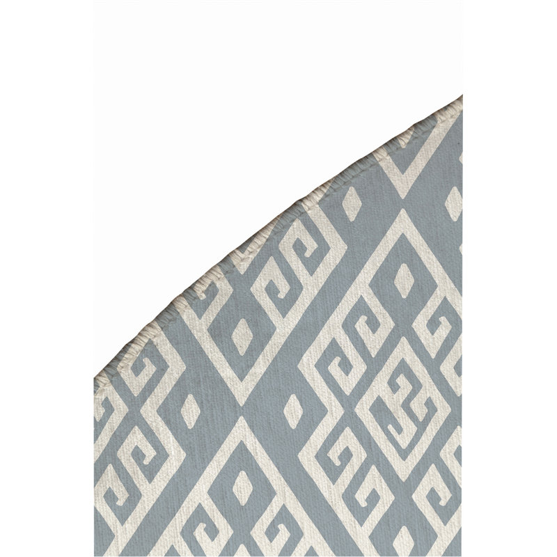 Athana Outdoor Area Rug, Round 5'