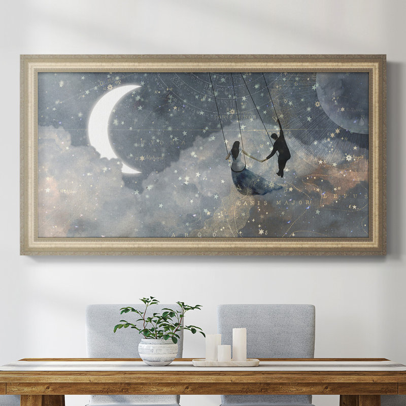 Celestial Love Collection D - Reproduction de photo sur toile, H 21 po x l 37 po x P 2,5 po