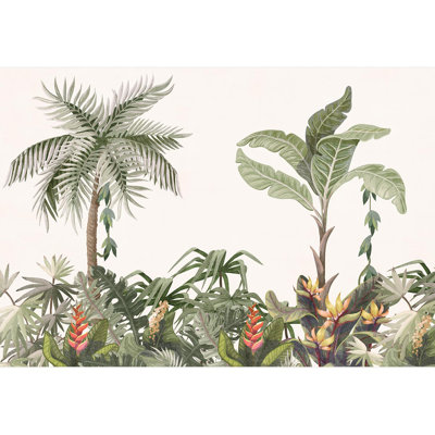 Bordure florale pelez et collez