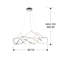 Berto 2 - Light LED Chandelier