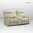 Liudgardas Triple-Motor Zero Gravity Reclining Couch Leather Sofa with USB & USB-C Charging-1428257589