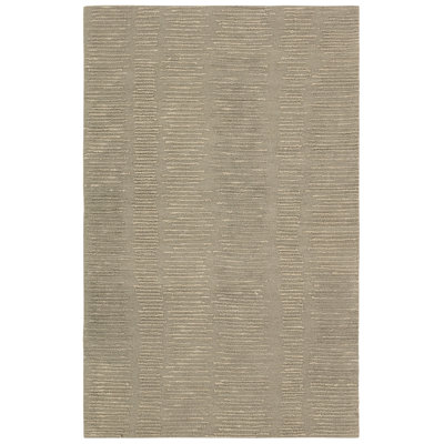 Label J Radha FGN08 Handmade Geometric Taupe Area Rug