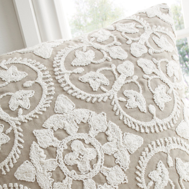 Tuscany Trellis Cotton Cushion Cover