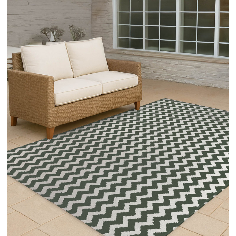 Tapis d'extérieur antidérapant Chevy Tribal, Rectangulaire 3 pi x 5 pi
