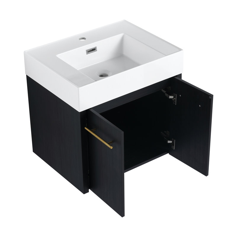 Meuble-lavabo mural avec lavabo Topcraft, 24"