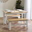 Hayasdan Solid Wood Bench-123824297