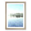 Trees Reflecting in a Lake in North Carolina - Picture Frame Painting Print-56738595-56738597