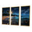 Mystic Tropical Beach Moonlight III - Art mural plage-964338595-964338596