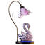 Lampe d'appoint Poelking Swan Tiffany avec veilleuse