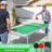 GoSports 6 x 3 ft Mid-Size Table Tennis Table Set with Adjustable Height-101301897