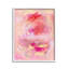 «Pink Chaotic Scribble Single Photo Frame» par Jennifer Paxton Parker sur toile-468070656-468349499