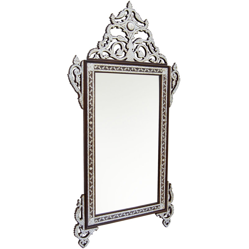 Moorish Coquillage Flat Wall Mirror