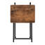 Ahreanna Cross Legs Side Table Set