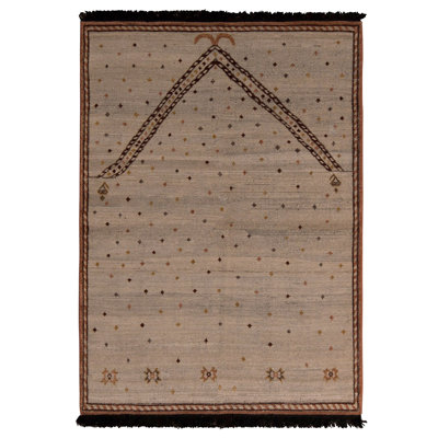 Burano Hand Knotted Wool Geometric Area Rug