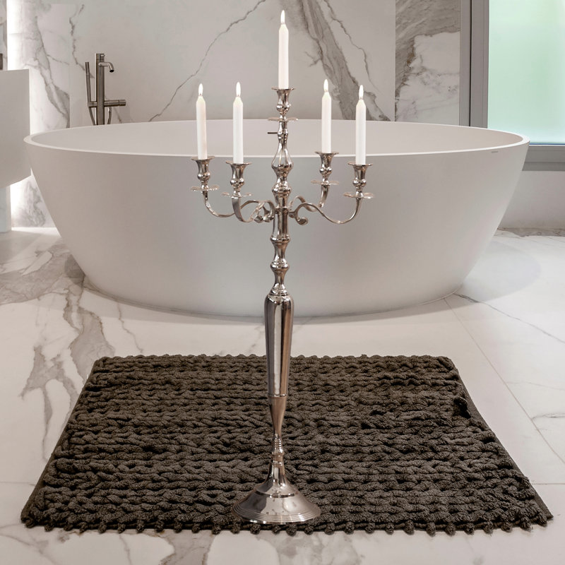 41.3" H Metal 5-Light Candelabra