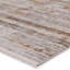 Tapis gris / doré à motif abstrait Douty-1513264324