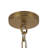3-light Cylinder Murano Glass Tiered Pendant