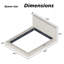 King Frameless Bed Surround(Excluding Bed Frame)-133073306