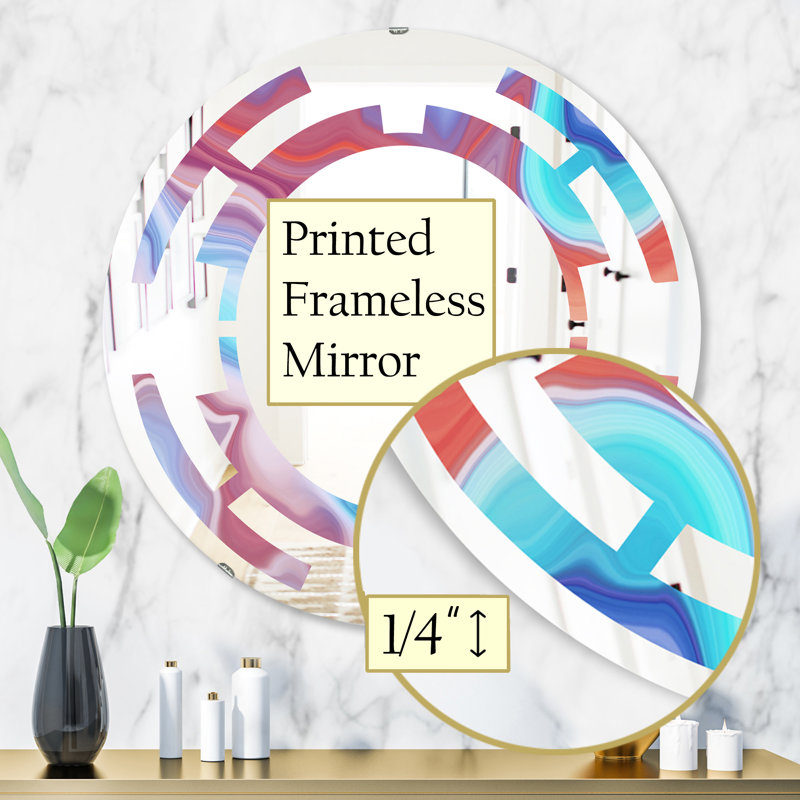 Miroir mural Space, H 31,5 po x l po