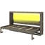 Lit escamotable simple avec lumière DEL intégrée, transformable en armoire-126218575