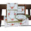 Chemin de table nappe brodéed Scrolling Poinsettia-12476232