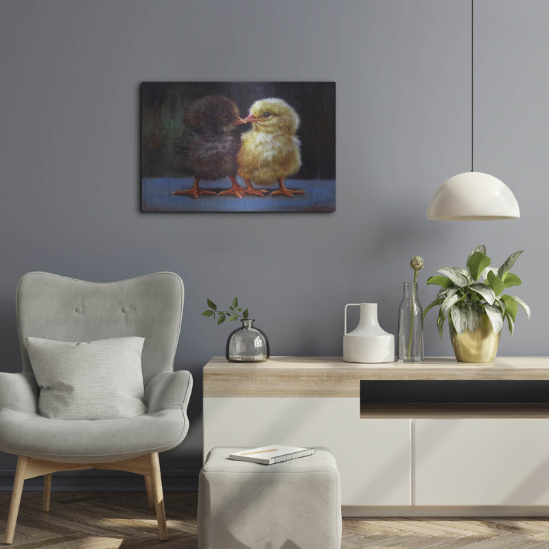 «The Kiss» par Lucia Heffernan, H 16 po x l 24 po