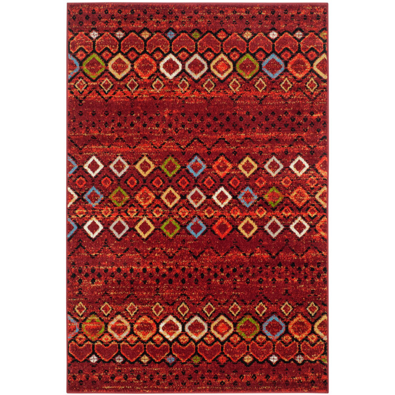 Poarch Performance Geometric Rug, Rectangle 12' x 18'