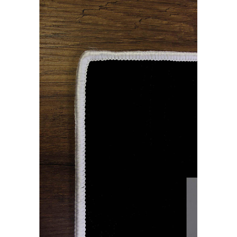 Stylish Woven Carpet (4 x 6 Feet), 100% Polyester, 0.3 in Pile Height | Antibacterial, Non-Slip PVC Dot Underside | Machine Washable, 3D Digital Printed Design | Perfect for Living Room, Bedroom & Office Decor