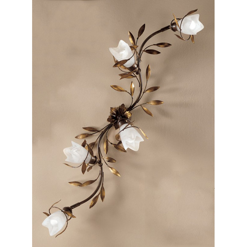 Highlandville Glass Flush Mount