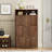 Shoe Storage With 3 Flip Drawer And Open Shelf-142778300
