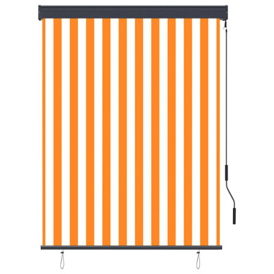 Outdoor Room Darkening Roll-Up Blind
