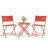 Patio 3 Piece Folding Bistro Set-2133280399