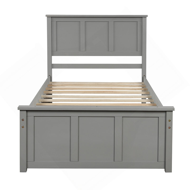 Platform Bed with  Trundle