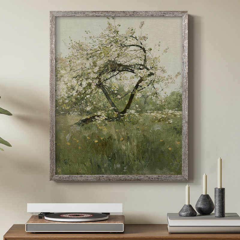 «Vintage Landscape CCxxix», reproduction encadrée - bois massif