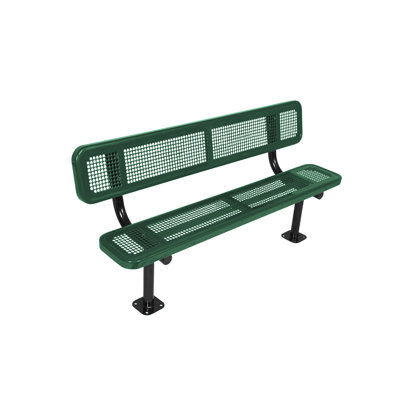 Banc de parc en acier
