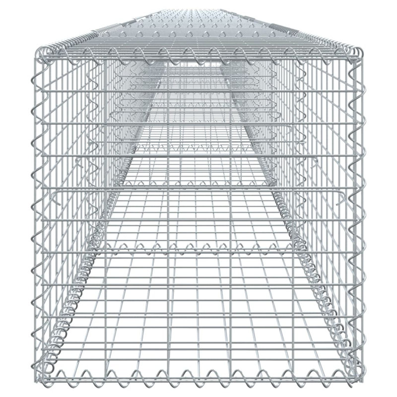 Grand pot de jardin Gabion Gabion, H 19,7 po x l 35,4 po x P 19,7 po