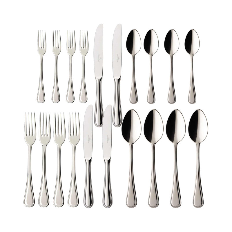 Villeroy & Boch Villeroy & Boch Merlemont 20 Piece 18/10 Stainless Steel Flatware Set, Service for 4